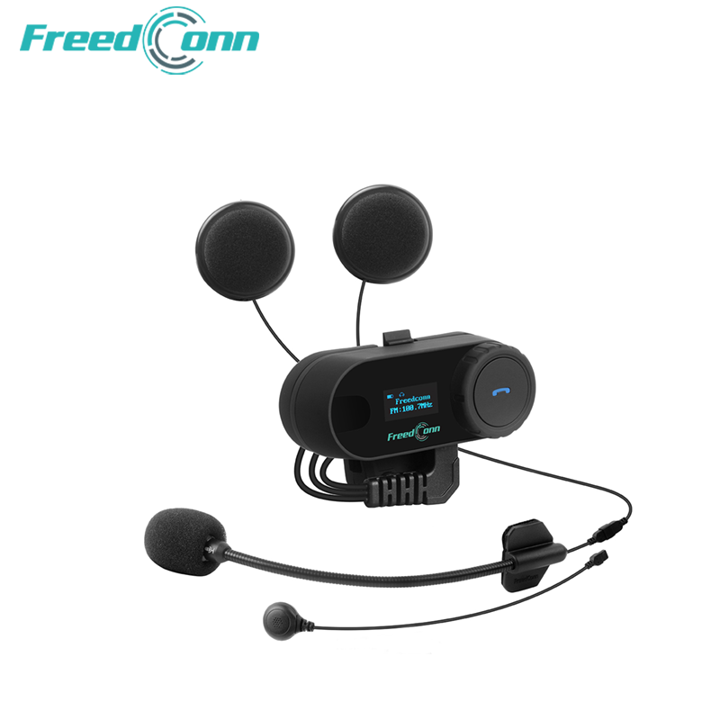 Intercom Headset Helmet - ชุดหูฟังบลูทูธ FreedConnT-COM SC 800 เมตร ไร้สาย