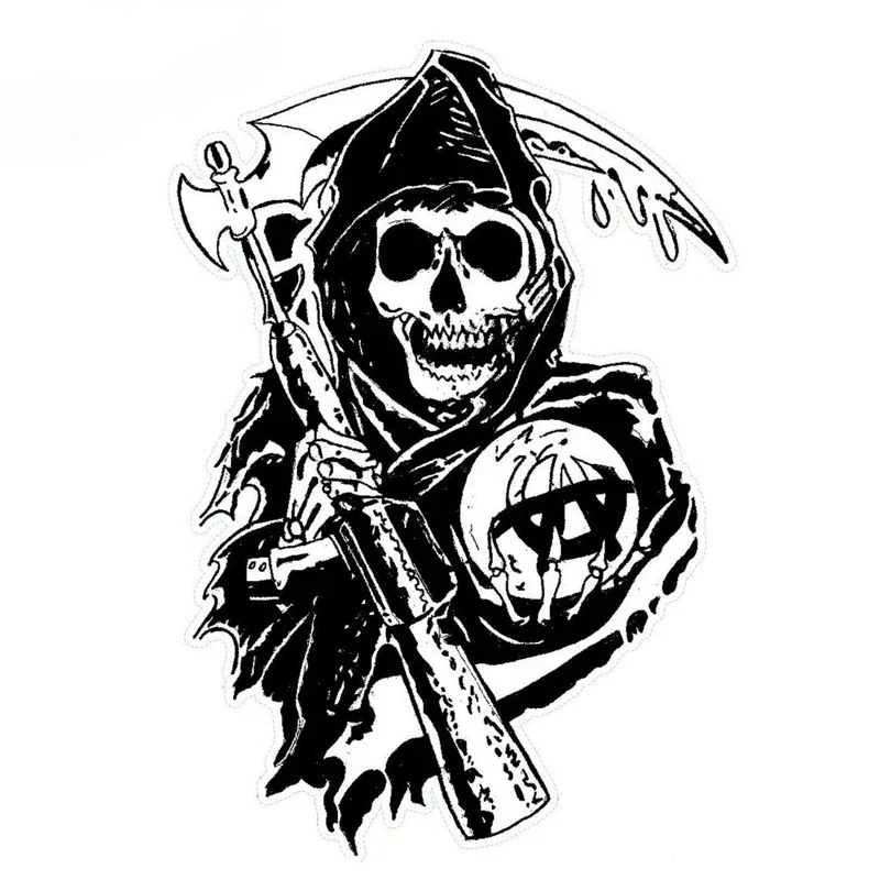 Motorcycle Gear Pants - สติกเกอร์รถ Sons of Anarchy อะนิเมะ Decal
