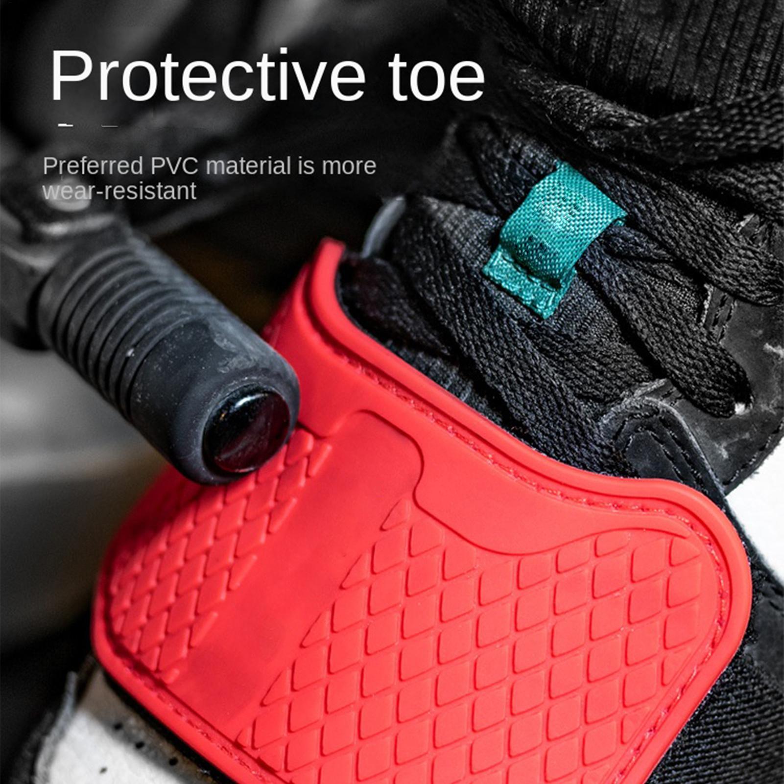 Motorcycle Gear Sleeve - ปลอกหุ้มรองเท้าป้องกันรอยขีดข่วนสำหรับเปลี่ยนเกียร์มอเตอร์ไซค์ ป้องกันการลื่นไถล ป้องกันสิ่งสกปรก สำหรับมอเตอร์ไซค์ รถจักรยานยนต์วิบาก