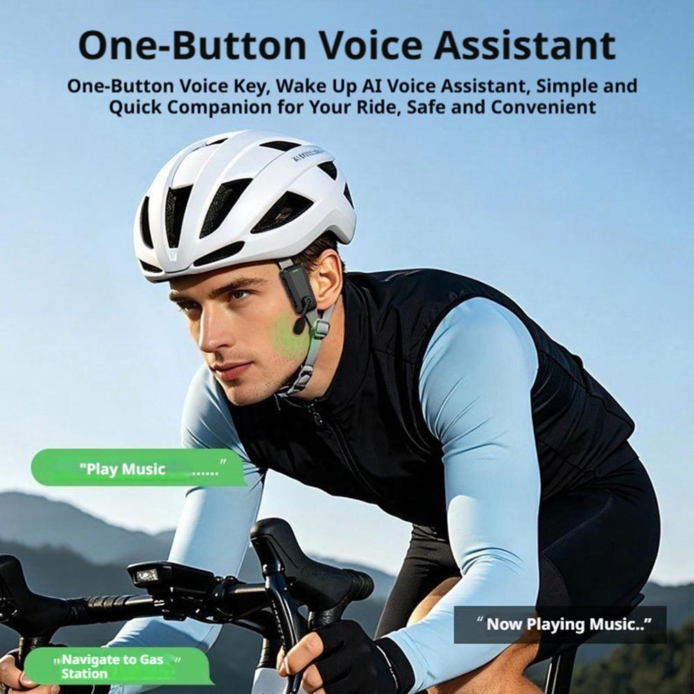 Intercom Headset Helmet - 2 ชิ้น ชุดหูฟังอินเตอร์คอมไร้สาย BT สำหรับหมวกกันน็อค แชร์เพลง