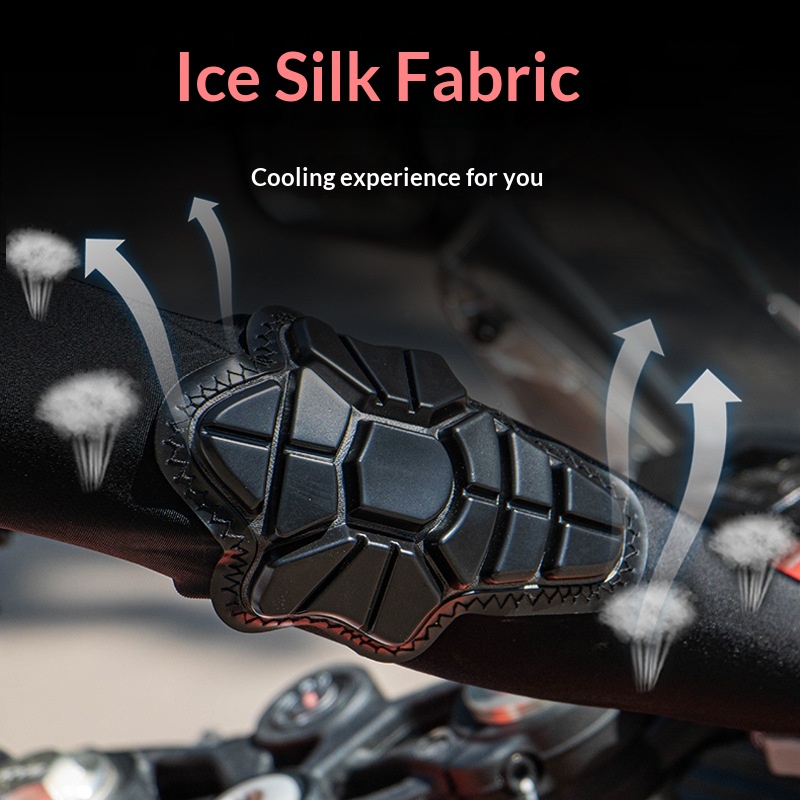ปลอกแขนกันแดดสำหรับมอเตอร์ไซค์ - Motorcycle Gear Sleeve บทวิจารณ์และราคา