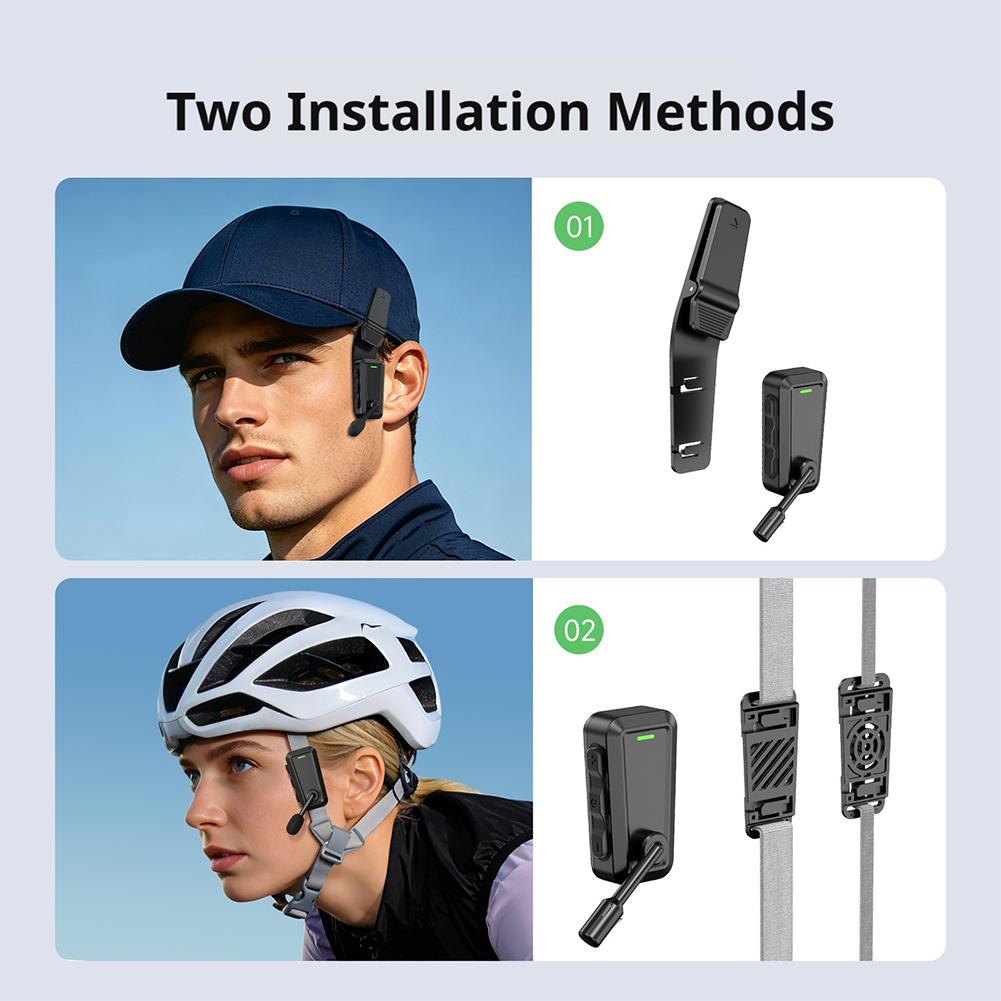 C10 ชุดหูฟังบลูทูธสำหรับหมวกกั - Intercom Headset Helmet บทวิจารณ์และราคา