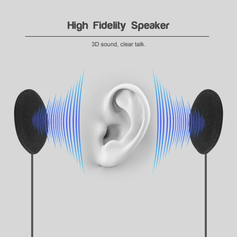 Ejeas V6 Pro + แจ็ค TYPE-C ไมโ - Intercom Headset Helmet บทวิจารณ์และราคา