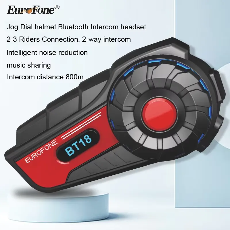 BT18 อินเตอร์คอมสำหรับหมวกกันน - Intercom Headset Helmet บทวิจารณ์และราคา