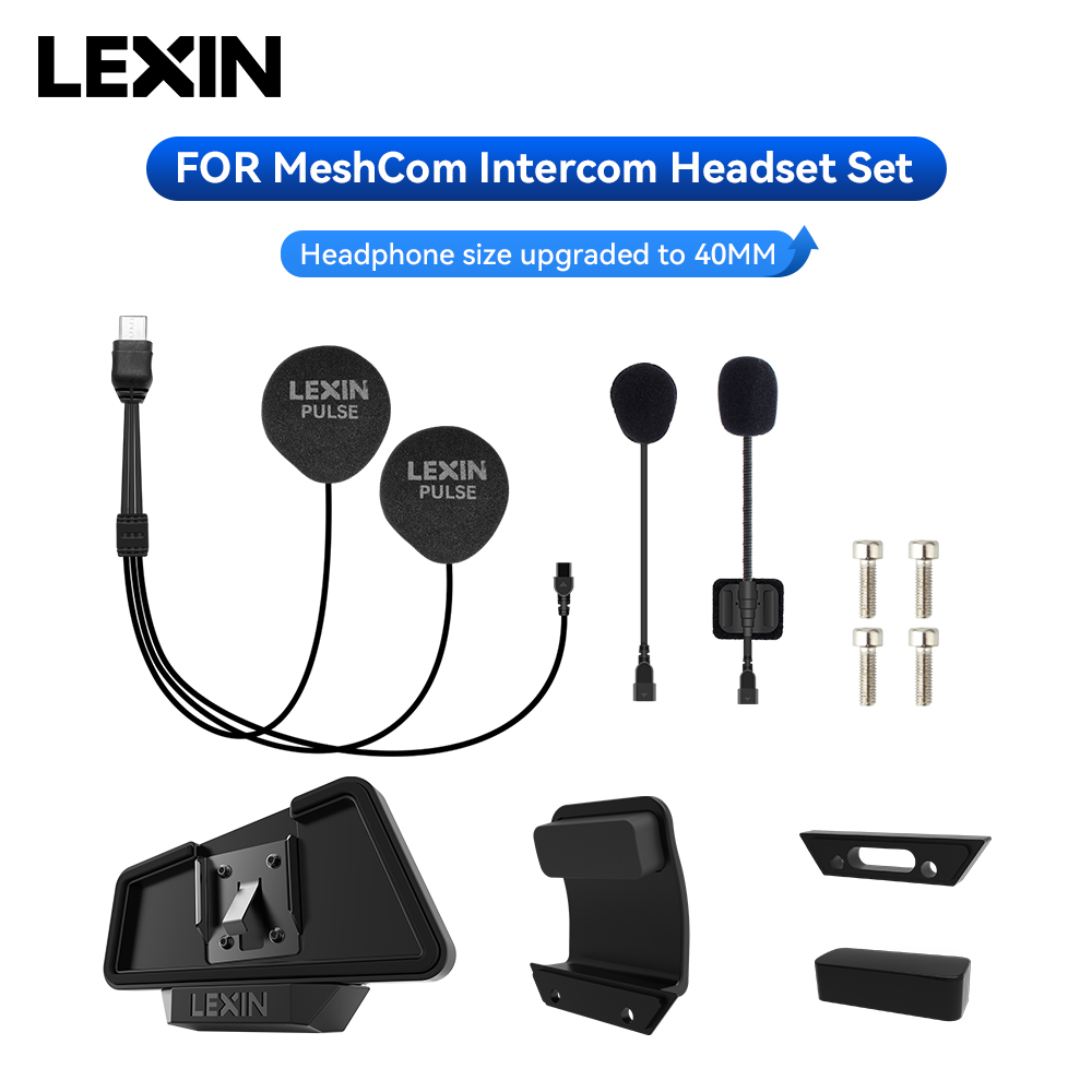 LEXIN-MeshCom Mesh Intercom 40 - Intercom Headset Helmet บทวิจารณ์และราคา