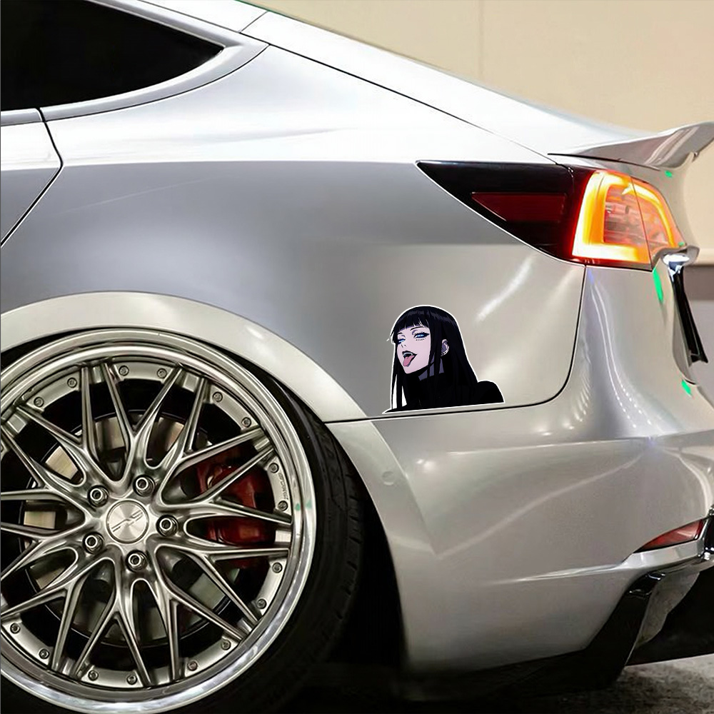 สติ๊กเกอร์ตกแต่งรถลายสาวอนิเมะ - Motorcycle Gear Auto บทวิจารณ์และราคา