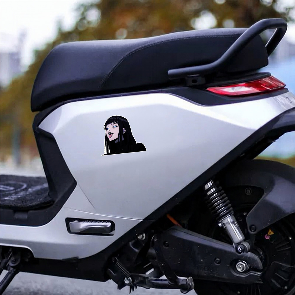 สติ๊กเกอร์ตกแต่งรถลายสาวอนิเมะ - Motorcycle Gear Auto บทวิจารณ์และราคา
