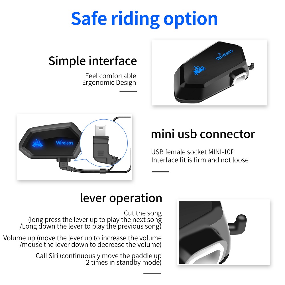 ชุดหูฟังหมวกกันน็อคอินเตอร์คอม - Intercom Headset Helmet บทวิจารณ์และราคา