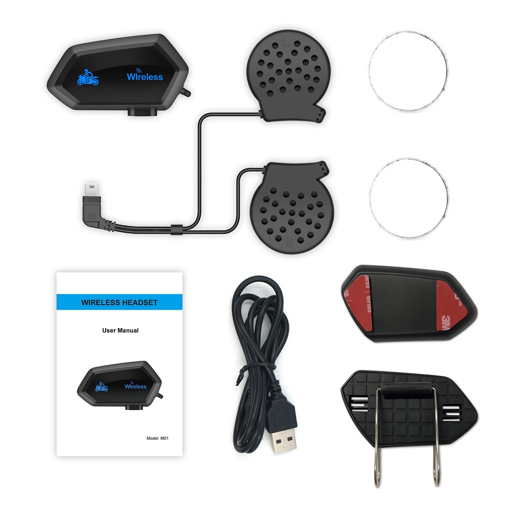 ชุดหูฟังหมวกกันน็อคอินเตอร์คอม - Intercom Headset Helmet บทวิจารณ์และราคา
