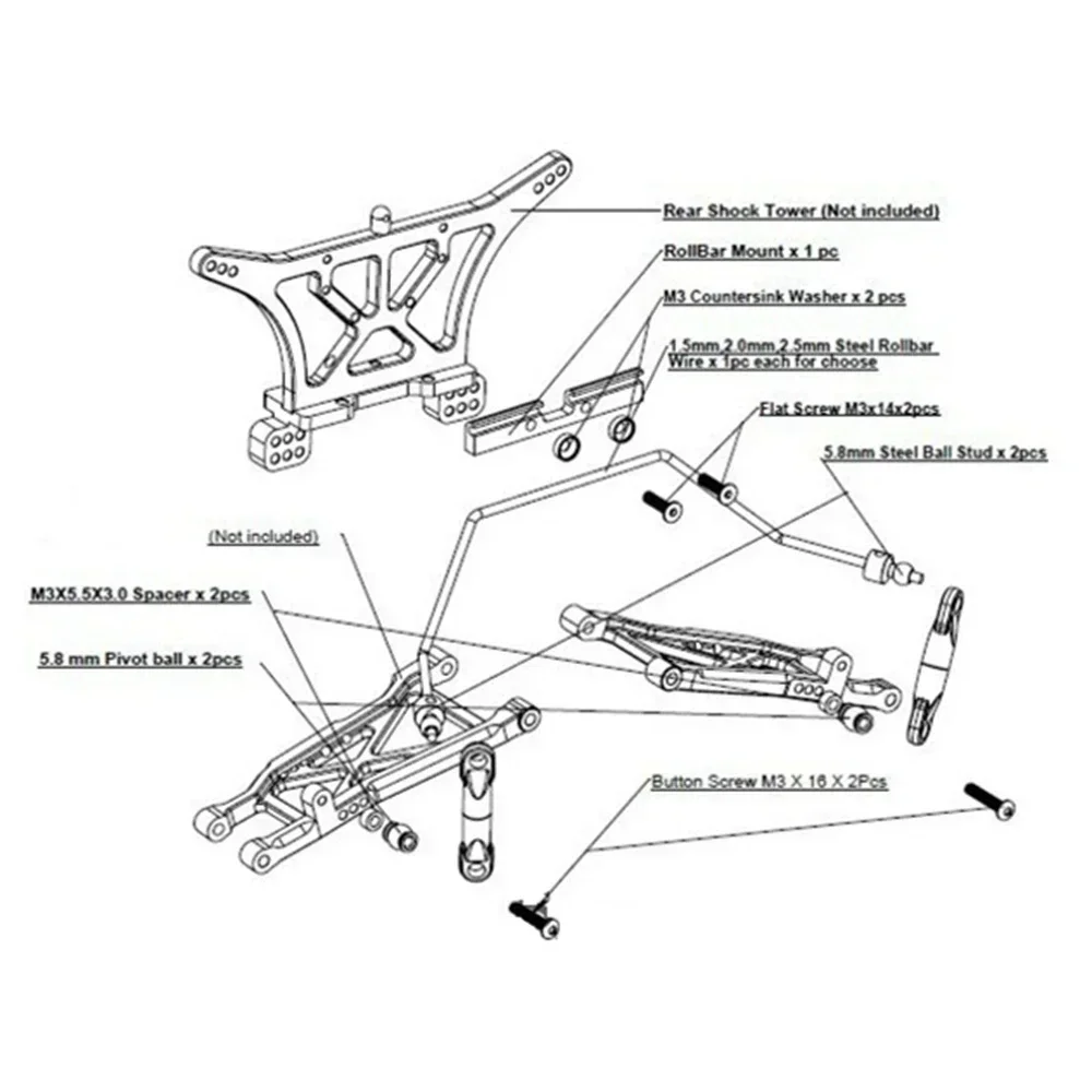 ชุดแท่งม้วนทั้งด้านหน้าและด้าน - Motorcycle Gear Near Me บทวิจารณ์และราคา