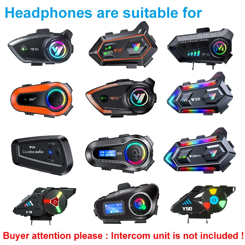 ชุดหูฟังเหมาะสําหรับ Y10/Y10-2 - Intercom Headset Helmet บทวิจารณ์และราคา