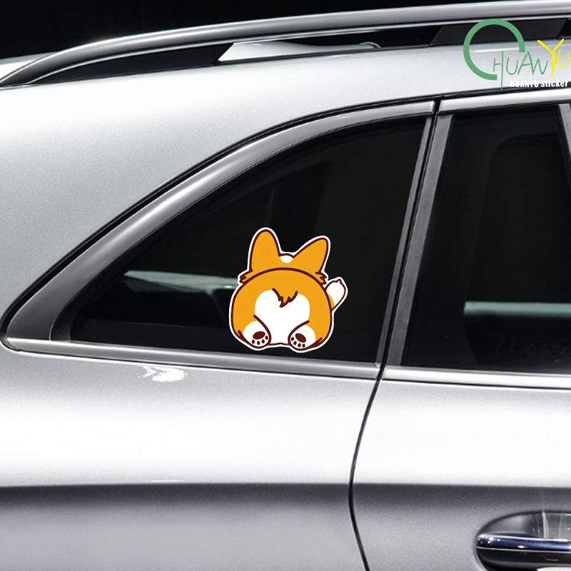 รถสติกเกอร์รถการ์ตูน Corgi สติ - Motorcycle Gear Auto บทวิจารณ์และราคา
