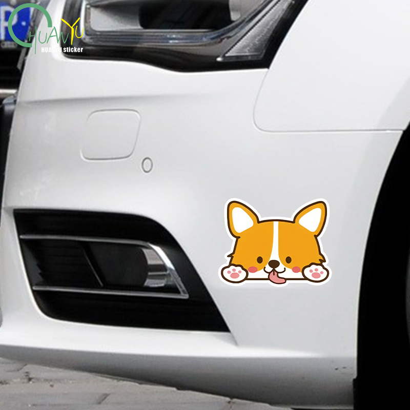 รถสติกเกอร์รถการ์ตูน Corgi สติ - Motorcycle Gear Auto บทวิจารณ์และราคา