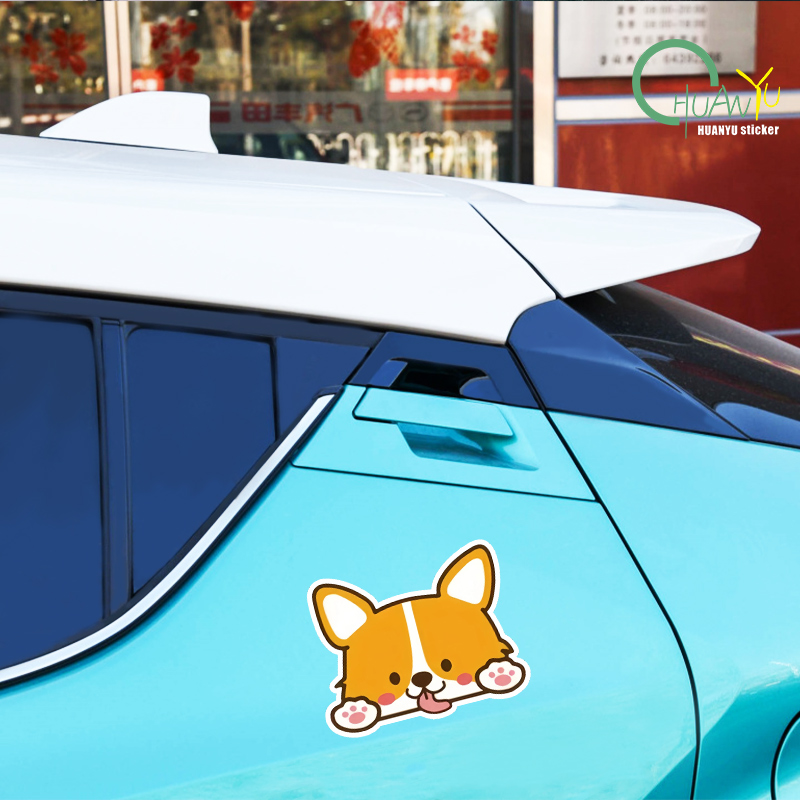 รถสติกเกอร์รถการ์ตูน Corgi สติ - Motorcycle Gear Auto บทวิจารณ์และราคา