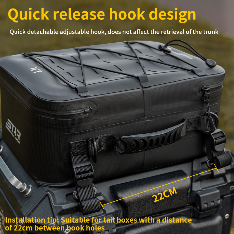 กระเป๋าติดมอเตอร์ไซค์ SFK Univ - Motorcycle Gear Tidy บทวิจารณ์และราคา
